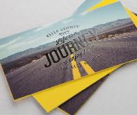 2" X 3.5" 24PT ULTRA Painted EDGE Business Cards